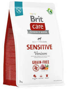 Brit Care Dog Sensitive bez obilnín, 3 kg